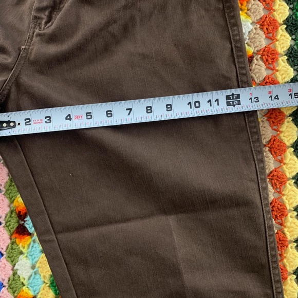 Vintage Deadstock 90s Lee Chocolate Tapered Relaxed Elastic Waist Jeans … - Picture 12 of 15